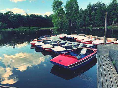 boat on the lake