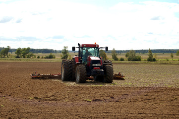 Obraz premium Tractor