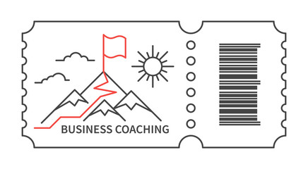 Coaching business logo - 299372394