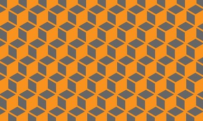 abstract background - with arranged white lines in abstract art. orange and dark gray. suitable for background