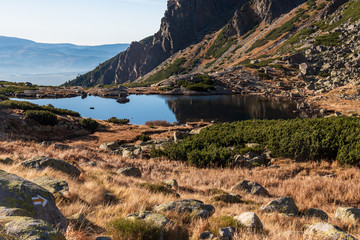 Pleso nad Skokom lake in Mlynicka dolina valley in Vysoke Tatry mountains in Slovakia © honza28683