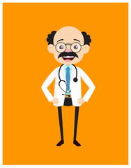 Psychiatrist - in happy mood