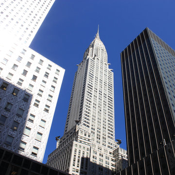 New York City (USA), Chrysler Building, Art Deco Style Skyscraper On The East Side Of Manhattan	