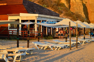 Fototapeta premium sunset on the beach