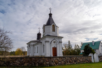 Cerkiew św. Mikołaja Cudotwórcy – prawosławna cerkiew parafialna w Topilcu © podlaski49