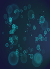 abstract background with bubbles
