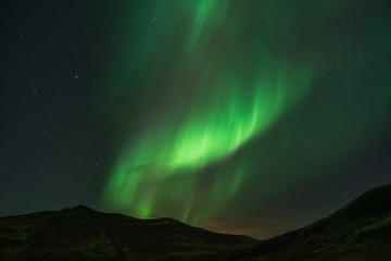 Aurora Borealis Northern Lights over Iceland