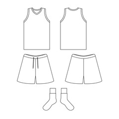 Uniforme basketball hombre