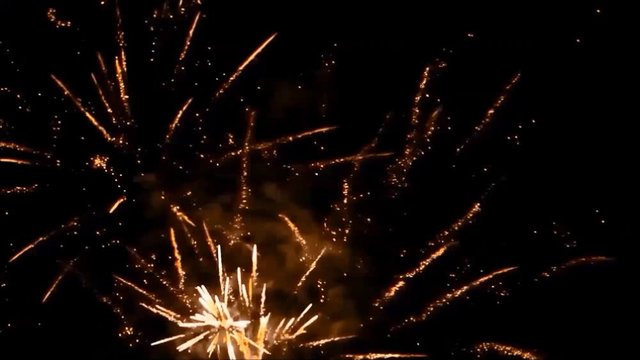 firework with sound, new year