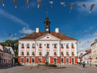 The Town Hall of Tartu; Estonia