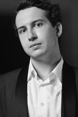 young man studio portrait