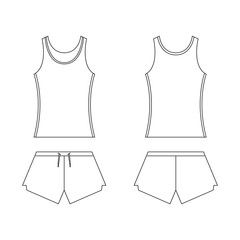 Uniforme de atletismo mujer