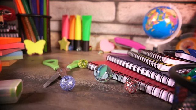 School Equipment Colorful Pencils