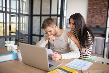 Husband feeling upset after filling tax declaration