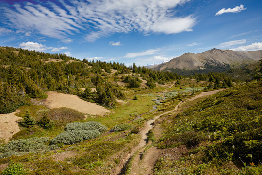 Skyline Trail in Jasper National Park, Alberta, Canada