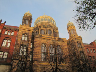 Fototapeta na wymiar New Synagogue Centrum Judaicum in Berlin, Germany