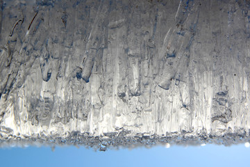 a piece of ice