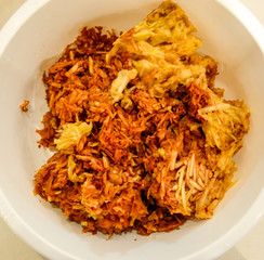 Apples grated on a grater appetizing looking brown juicy apples. Natural homemade food