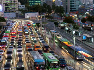 traffic in seoul