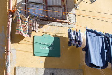 Ribera district is World Heritage site in Porto on January 7, 2017 Portugal