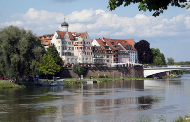 Fototapeta premium Donau in Ulm