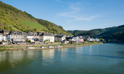 Fototapeta na wymiar District Cond of Cochem on the Mosel. Rhineland-Palatinate, Germany, Europe
