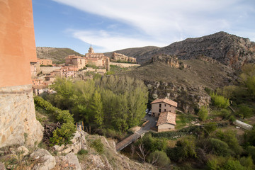 Fototapeta premium Albarracin is one of the most beautiful villages in Teruel Aragon Spain