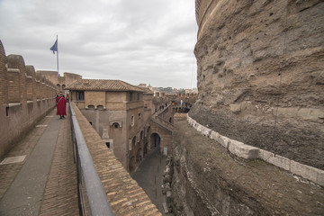 Castle Sant' Angelo in Rome, Italy