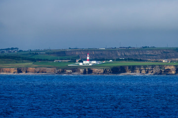 Souter Leuchtturm in Großbritanien, erster elektrischer Leuchtturm weltweit