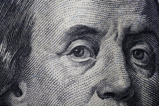 Franklin eyes 100 dollar cash macro.  Can  inform about fiscal and monetary policy of the country, currency inflation rate and cross currency rate, currency crisis