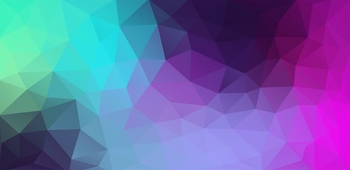 Extreme colorful flat background with triangles shapes
