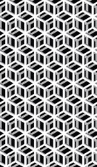 Seamless Decorative gray grid