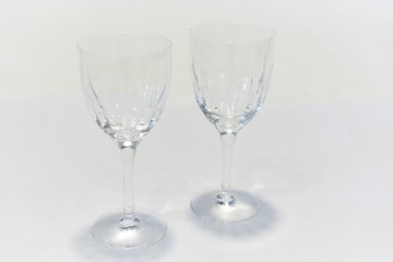 ペアのワイングラス