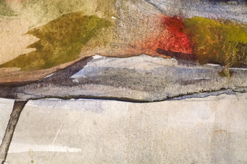 abstract watercolor stains grunge background