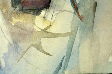 abstract watercolor stains grunge background