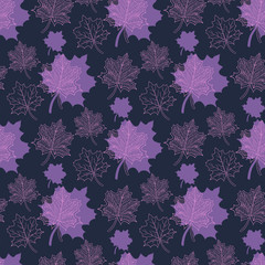Seamless Autumn pattern