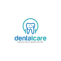 Dental logo - dentist business clinic health care patient, modern design clean and simple