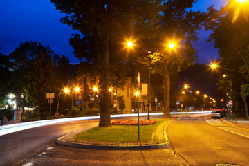 Krupowki street in Zakopane. Poland