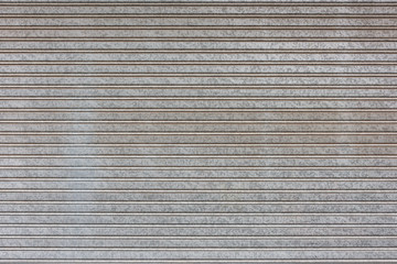 Texture of painted sheet in window