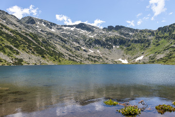 Naklejka na ściany i meble The Fish Lakes (Ribni Ezera) in Rila mountain, Bulgaria