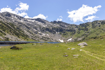 Fototapeta na wymiar The Fish Lakes (Ribni Ezera) in Rila mountain, Bulgaria