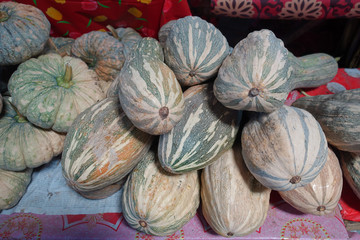 Pumpkin in the market, Thailand.