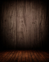 dark empty interior room. may used as background.