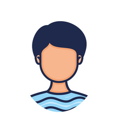 head man face avatar character