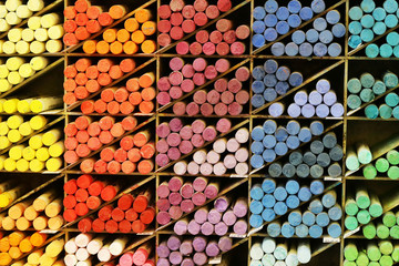 colorful pencils.