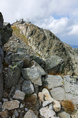 Fototapeta na wymiar Panorama near Musala peak, Rila mountain, Bulgaria
