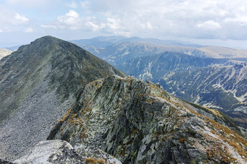 Panorama near Musala peak, Rila mountain, Bulgaria