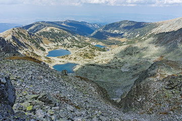 Panorama near Musala peak, Rila mountain, Bulgaria