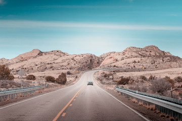 Road in the Utah. USA.