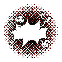 expresion splash pop art style